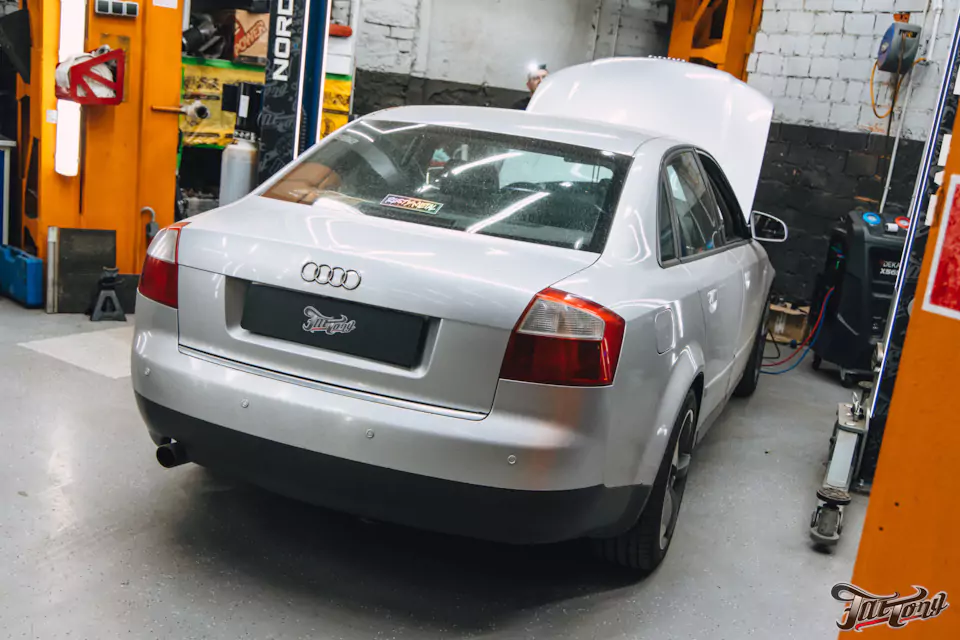 Обслуживание и заправка кондиционера Audi A4
